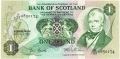 Bank Of Scotland 1 Pound Notes 1 Pound,  7.10.1983